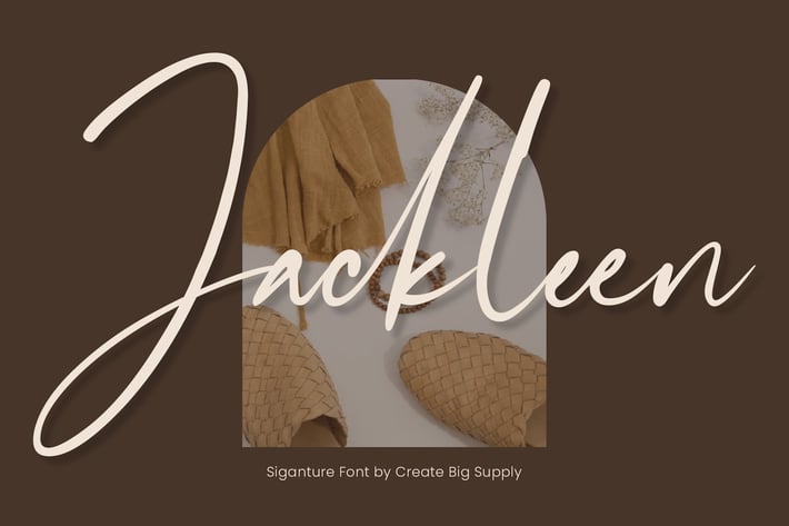 Jackleen Chic Handwritten Bridal Script Font