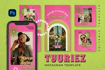 Tyuriez - Retro Instagram Stories and Post