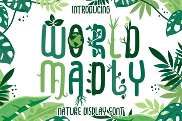 World Madly - Display Font