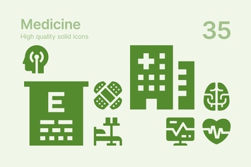 Medicine icons