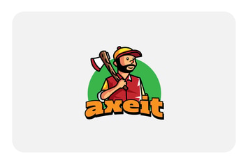 lumber jack - Mascot & Esport Logo