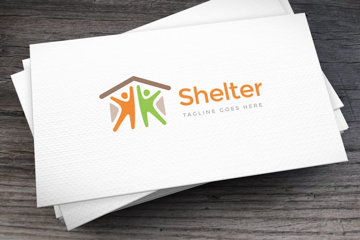 Own Shelter Logo Template