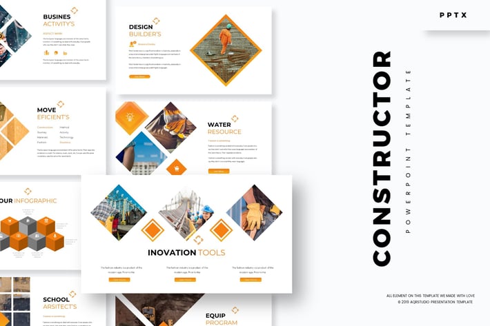 Constructor - Powerpoint Template