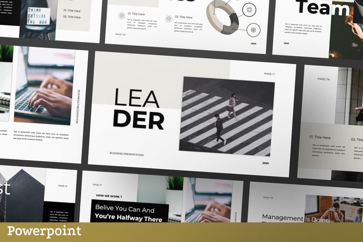 Leader Presentation Template