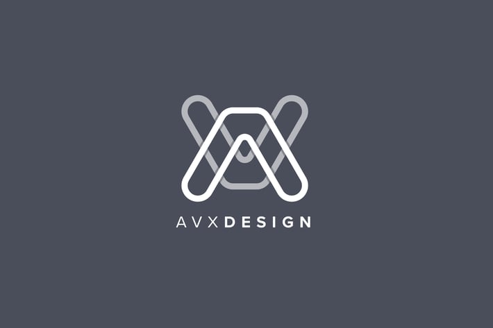 AVX Design Letter Logo Template