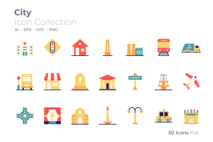 City Color Icon