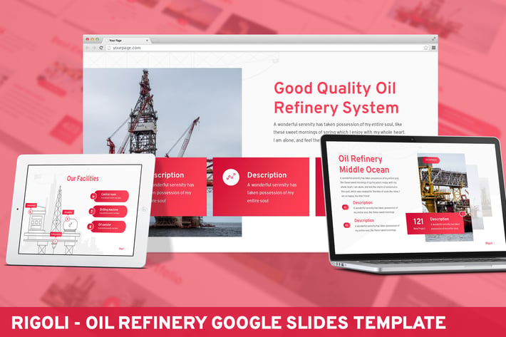 Rigoli - Oil Refinery Google Slides Template