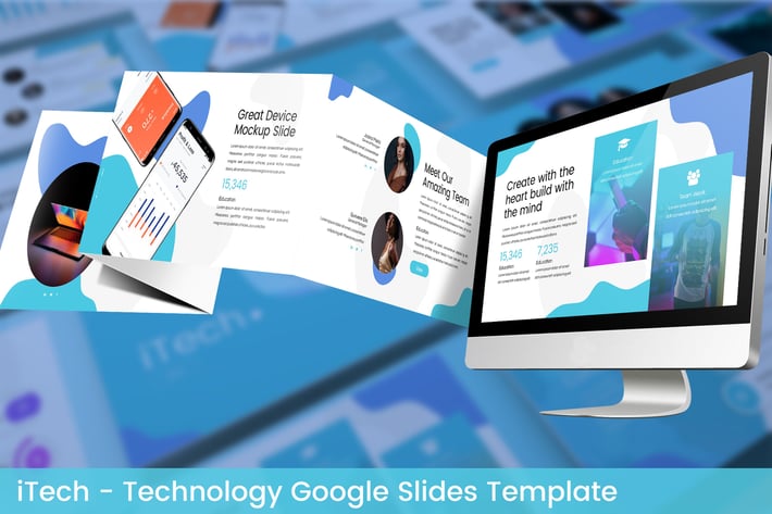iTech - Technology Google Slides Template