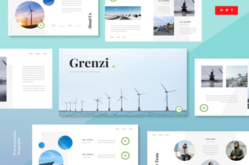 Grenzi - Renewable Energy Powerpoint Template