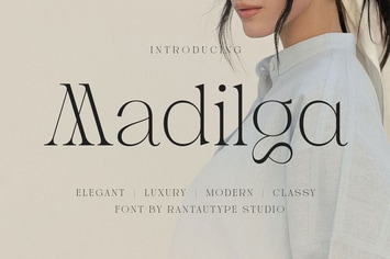 Madilga Classy Luxury Serif Font