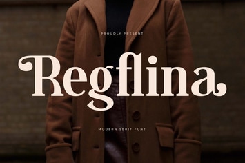 Regflina Modern Serif Font
