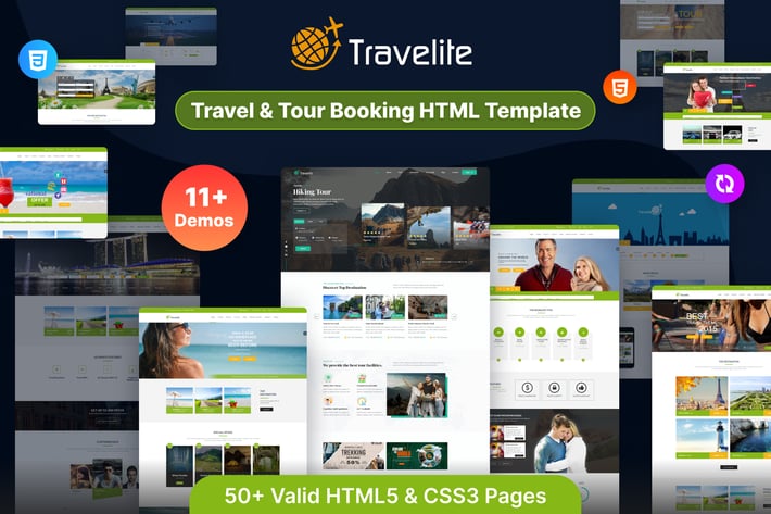 Travel Pro - Tours and Travels Booking Template
