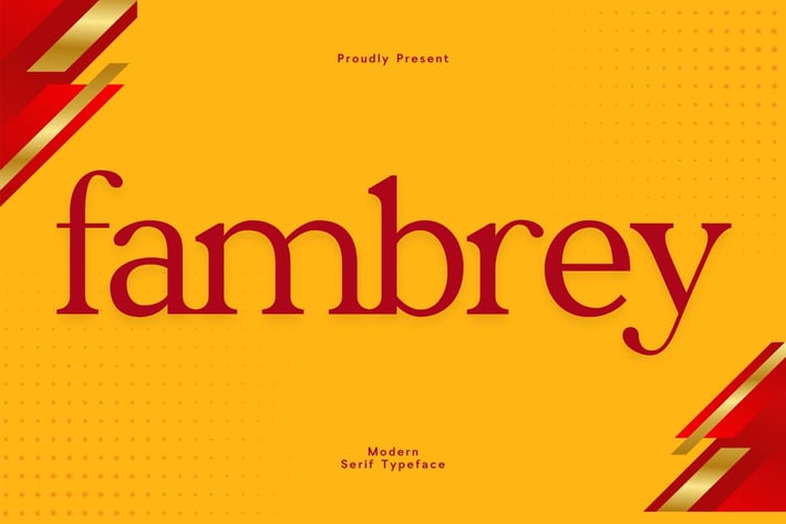 Fambrey-Modern Serif