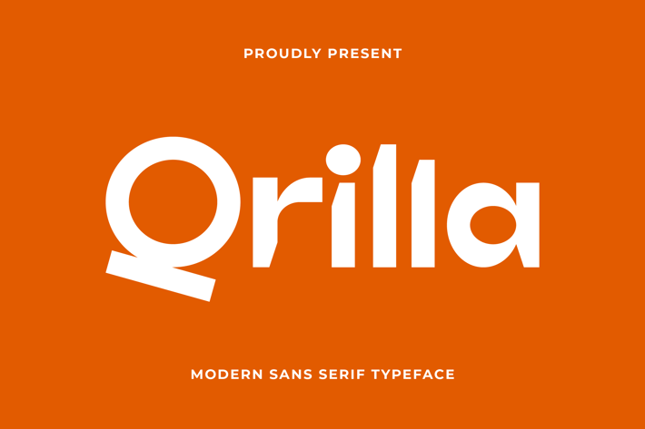Qrilla Unique Display Sans