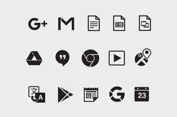 15 Google Product Icons