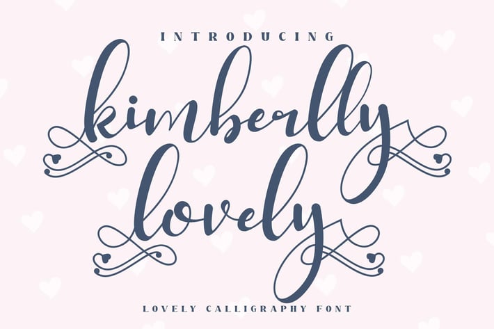 Kimberlly Lovely Script