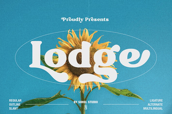 Lodge - Advertising Typeface