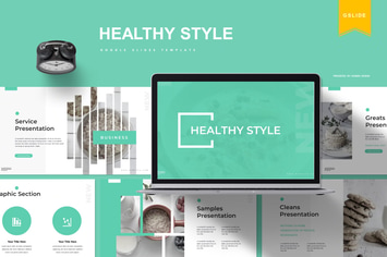 Healthy Style | Google Slides Template