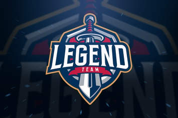Sword Legend sport and Esport Logo