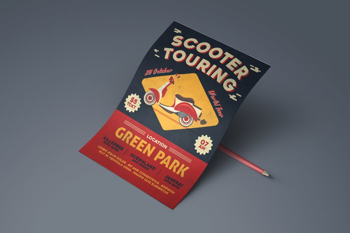 Scooter Tour Flyer