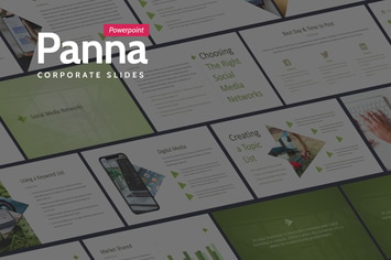 Panna - Fresh and Simple Powerpoint