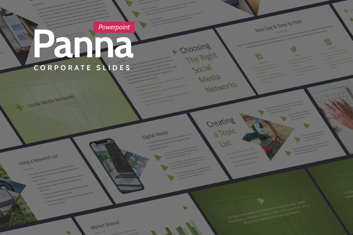 Panna - Fresh and Simple Powerpoint