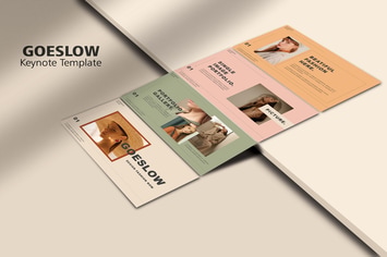 GOESLOW - Fashion Keynote Template