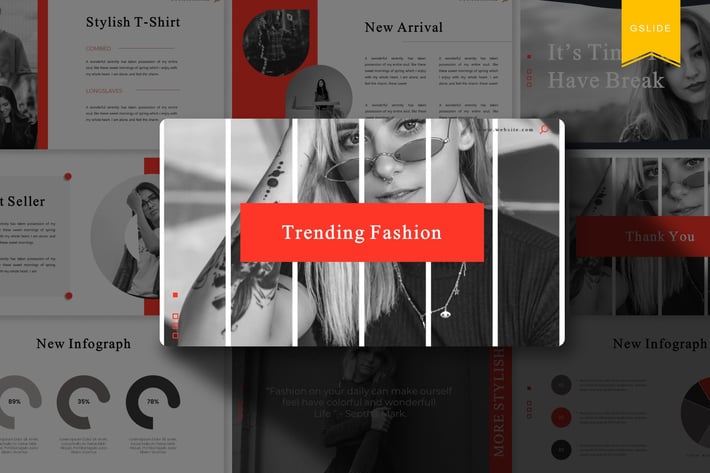 Trending Fashion | Google Slides Template