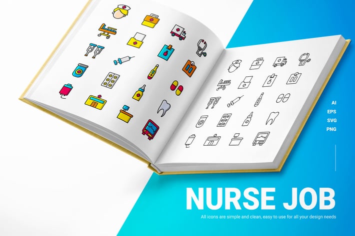 Nurse Job - Icons