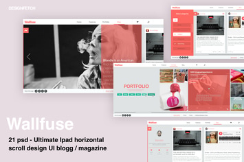 Ultimate horizontal scroll design UI/UX