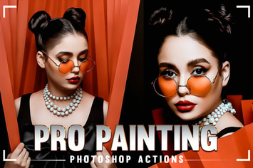 PRO Cartoon Painting Photoshop Action