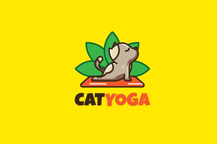 CAT YOGA - Mascot & Esport Logo