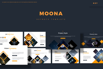 Moona - Keynote Template
