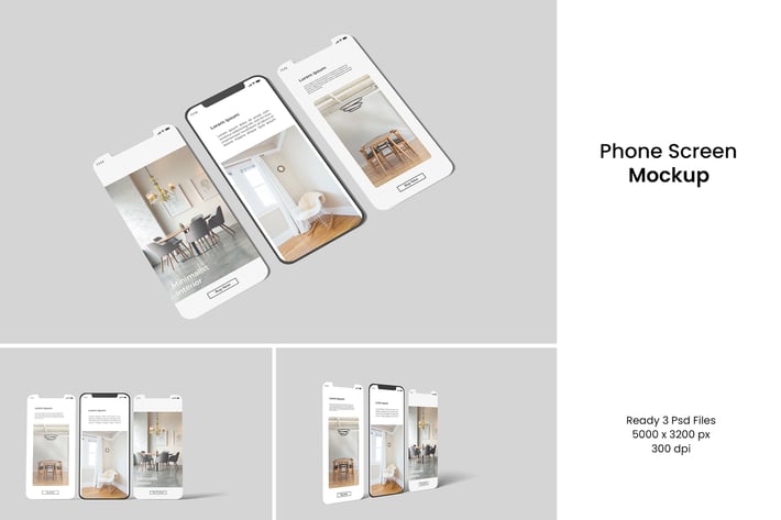 Phone Screen Mockup V.2