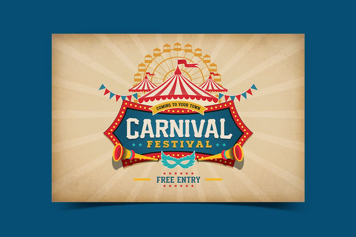 Carnival Festival Background
