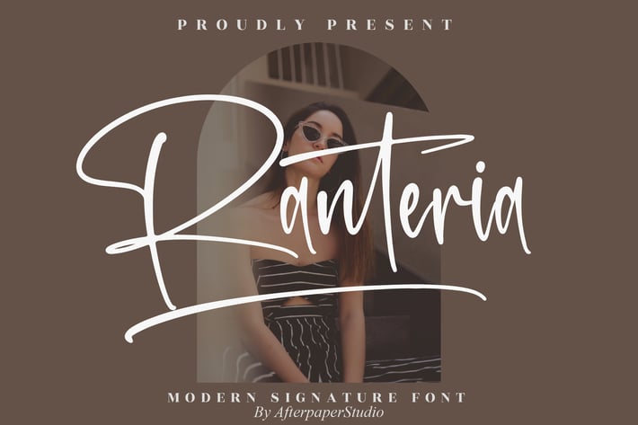 Ranteria Modern Signature Font