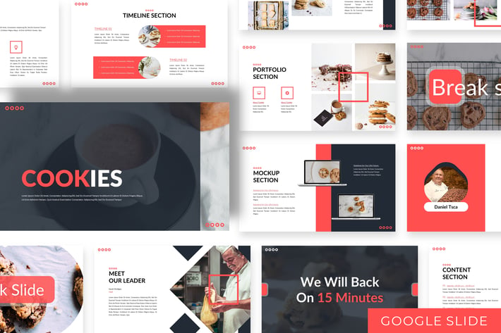 Cookies  - Business Google Slide Template