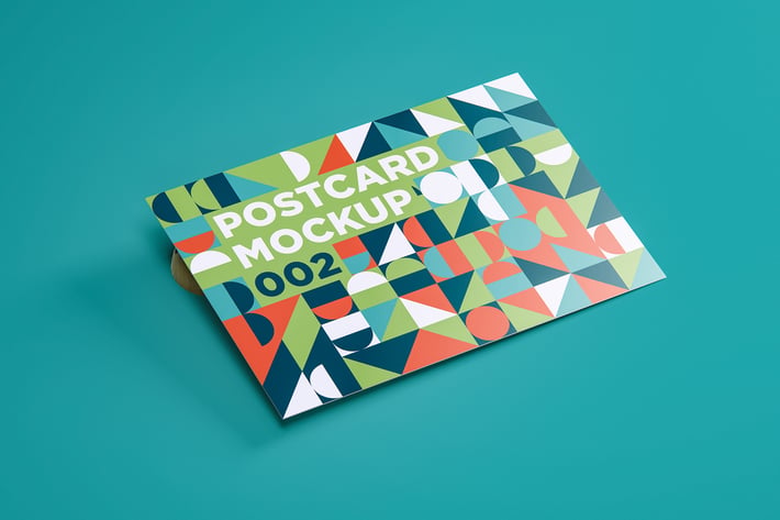 Postcard Mockup 002