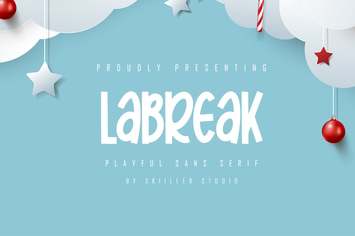  Labreak - Playful Sans Serif
