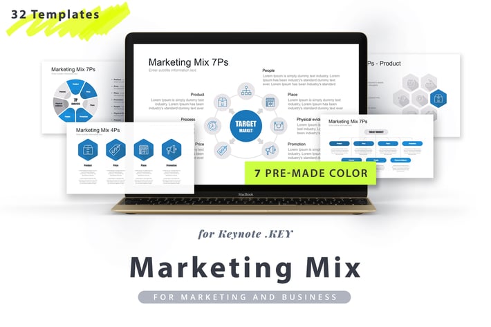 Marketing Mix Keynote Template