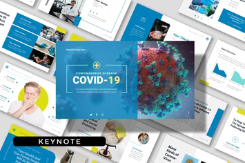 COVID - Clean Presentation Keynote Template