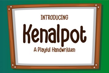 Kenalpot Playful Handwritten