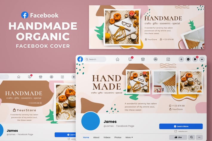  Facebook Cover - Handmade Craft Fans Page