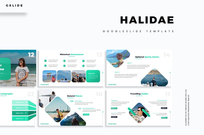 Halidae - Google Slides Template