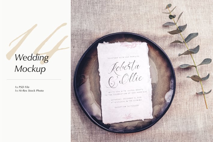 Wedding Photo Mockup 14