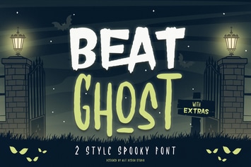 Beat Ghost Typeface