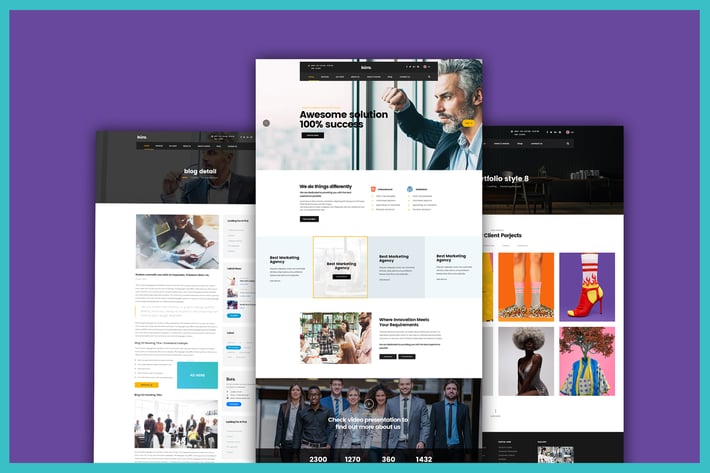 Build your Own Website Business Agency Template