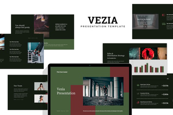 Vezia : Hype Fashion Pitch Deck Keynote