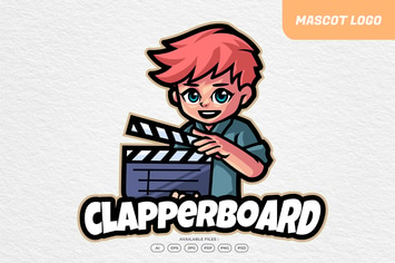 Movie Clapperboard Logo