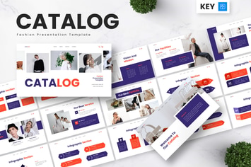 Catalog - Fashion Keynote Templates